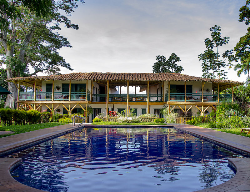 Luxushotel Kolumbien Hacienda Bambusa