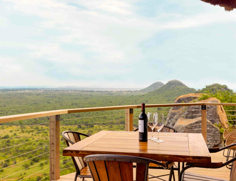 Luxusreise Safari Südafrika Ulusaba Rock Cliff Lodge