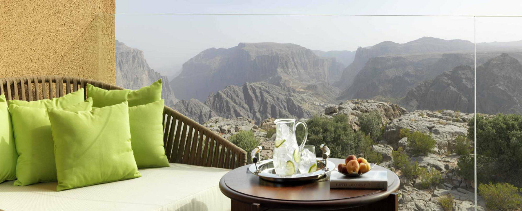 Luxushotel Anantara Al Jabal Al Akhdar Oman Hajar Gebirge