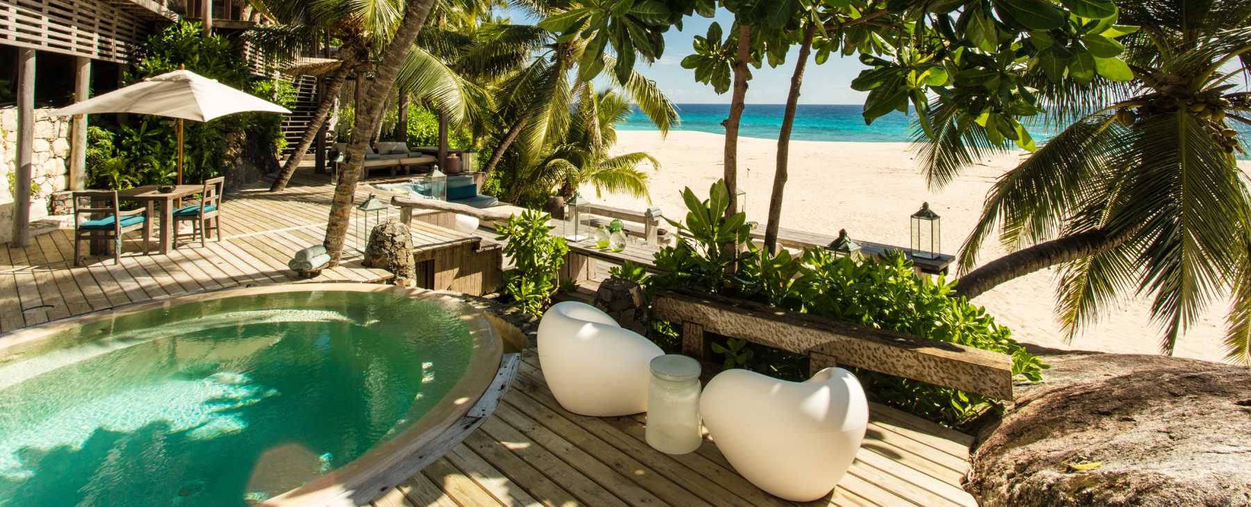 Luxushotel North Island Seychellen