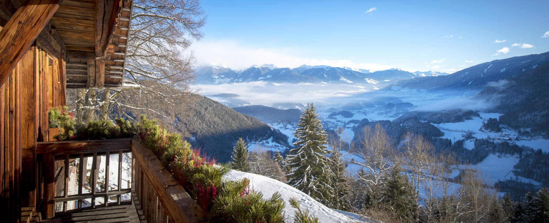 Luxushotel White Deer San Lorenzo Mountain Lodge Südtirol Italien