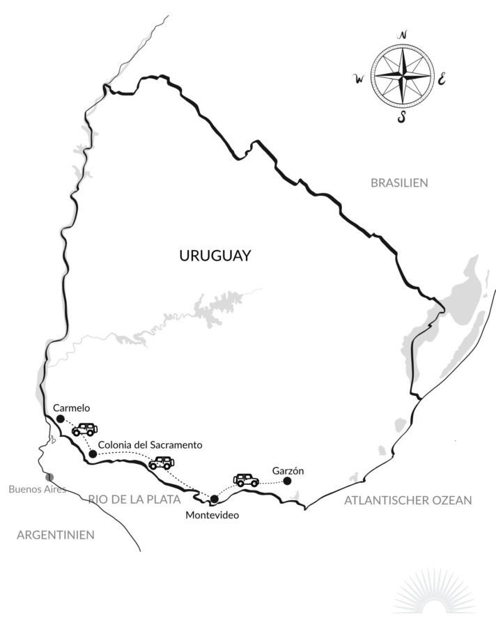 Luxusrundreise Uruguay Kompakt