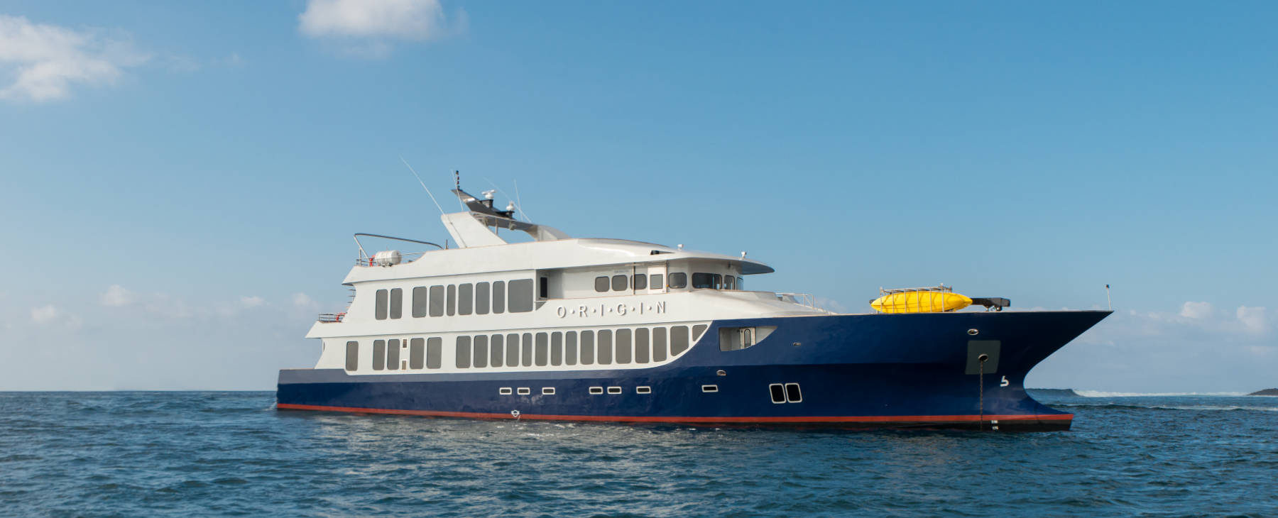 Luxusschiff Ecuador Galapagos Origin